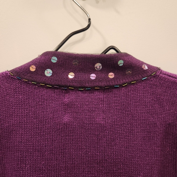 Storybook Knits NWT Tulle IlIusion Button Up Cardigan - Picture 8 of 8